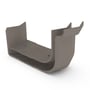 Quad Gutter 115 External Two Piece Cast Angle 135° Driftwood