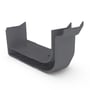 Quad Gutter 115 External Two Piece Cast Angle 135° Granite