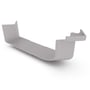 Quad Gutter 115 External Cast Angle 90° Birch