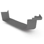 Quad Gutter 115 External Cast Angle 90° Cobblestone