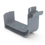 Quad Gutter 115 Internal Two Piece Cast Angle 135° Armour Grey