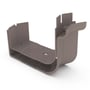 Quad Gutter 115 Internal Two Piece Cast Angle 135° Banyan Brown