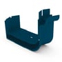 Quad Gutter 115 Internal Two Piece Cast Angle 135° Mountain Blue