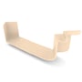 Quad Gutter 115 Internal Cast Angle 90° Smooth Cream