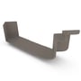 Quad Gutter 115 Internal Cast Angle 90° Driftwood