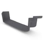 Quad Gutter 115 Internal Cast Angle 90° Granite