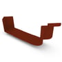 Quad Gutter 115 Internal Cast Angle 90° Heritage Red