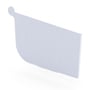 Quad Gutter 115 Stop End Right Hand Zinc/Aluminium
