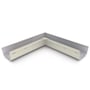 Quad Gutter 125 Internal Mitre Slotted Moss Vale Sand