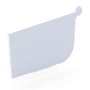 Quad Gutter 125 Stop End Left Hand Zinc/Aluminium