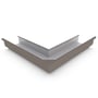 Quad Gutter 150 External Mitre Driftwood