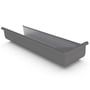 Quad Gutter 150  Return Stop End Right Hand Cobblestone
