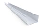 Quad Gutter 175mm Width Colour Zinc/Alum