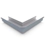 Quad Gutter 175 External Mitre Armour Grey