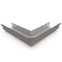 Quad Gutter 175 External Mitre Driftwood