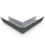 Quad Gutter 175 External Mitre Slate Grey