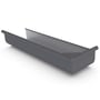 Quad Gutter 175  Return Stop End Right Hand Granite