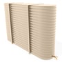 Aqua-Barrel Rainwater Tank 2000L - Merino