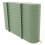 Aqua-Barrel Rainwater Tank 2000L - Mist Green