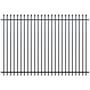 Squash Top Fence Panel 2400 x 2100mm Black