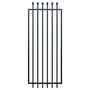 Squash Top Fence Gate 975 x 1800mm Black