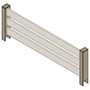 Good Neighbour Screen Top Side Frames Beige