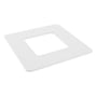 Quickscreen Dress Ring To Suit 50 x 50mm Post Off White