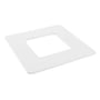 Quickscreen Dress Ring To Suit 50 x 50mm Post White
