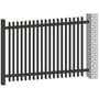 Batten Xpress 2 x 1.2m Panel 65mm Battens Kit in Gun Metal Grey