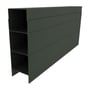 Aluminium Plinth Slate Grey 150x50x3120mm