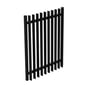 BLADE Aluminium Gate 975mm x 1200mm Satin Black