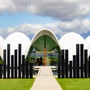 Feature Fencing Matt Black 1.1m Vertical Upright