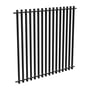 Barr Fencing Panel 1800mm x 1969mm in Satin Black