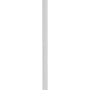 Barr Fence Post 1800mm Pearl White