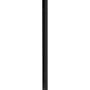 Barr Fence Post 2500mm Satin Black
