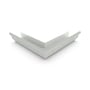 S Gutter External Mitre Zinc/Aluminium