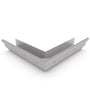 S Gutter External Mitre Slotted Birch