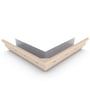 S Gutter External Mitre Slotted Merino