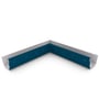 S Gutter Internal Mitre Slotted Mountain Blue