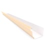 S Gutter Slotted Smooth Cream