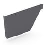 S Gutter Stop End Left Hand Granite