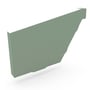 S Gutter Stop End Left Hand Mist Green