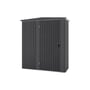 Handi-Mate Hinged Door Shed HM1 Gun Metal Grey
