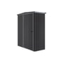 Handi-Mate Hinged Door Shed HM1 Gun Metal Grey