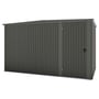 Handi-Mate Hinged Door Shed HM9 Slate Grey