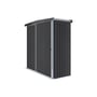 Handi-Mate Sliding Door Shed HM3 Gun Metal Grey