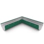 Smoothline Gutter Internal Mitre Slotted Caulfield Green