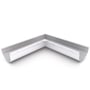 Smoothline Gutter Internal Mitre Slotted Off White