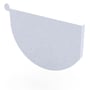 Smoothline Gutter Stop End Right Hand Zinc/Aluminium