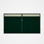 Good Neighbour® Superdek® Screen Top Double Gate Premium .35 BMT 1.8m High Sheet: Caulfield Green, F
